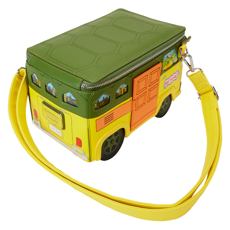 Loungefly Crossbody, Turtles 40th Anniversary Party Wagon