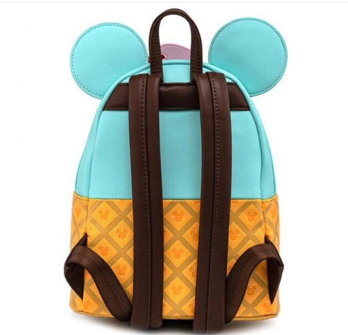 Loungefly Mickey & Minnie Ice Cream Candy Mini Backpack