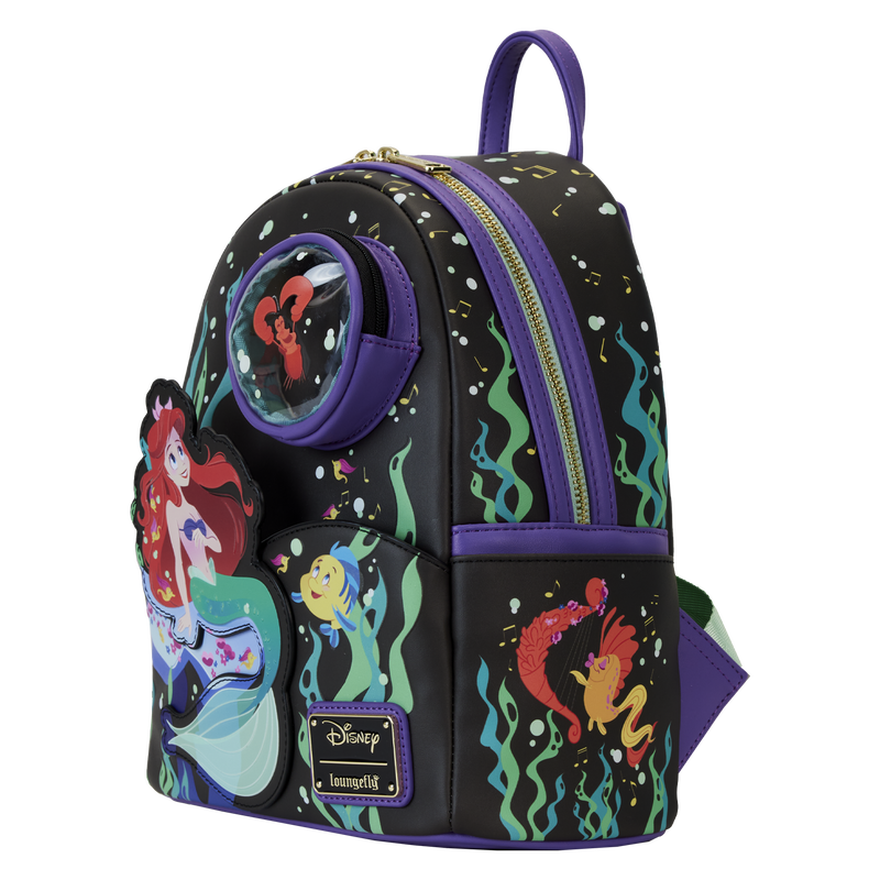 Loungefly Mini Backpack The Little Mermaid bubbles