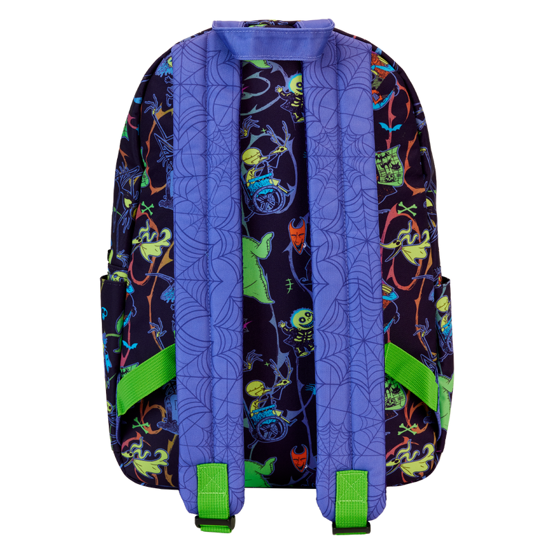 Loungefly Backpack, Nightmare Before Christmas Neon Glow
