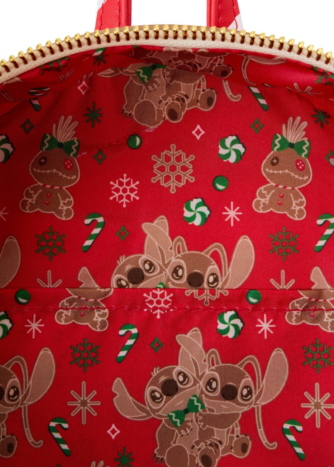 Loungefly Mini Backpack, Stitch Gingerbread