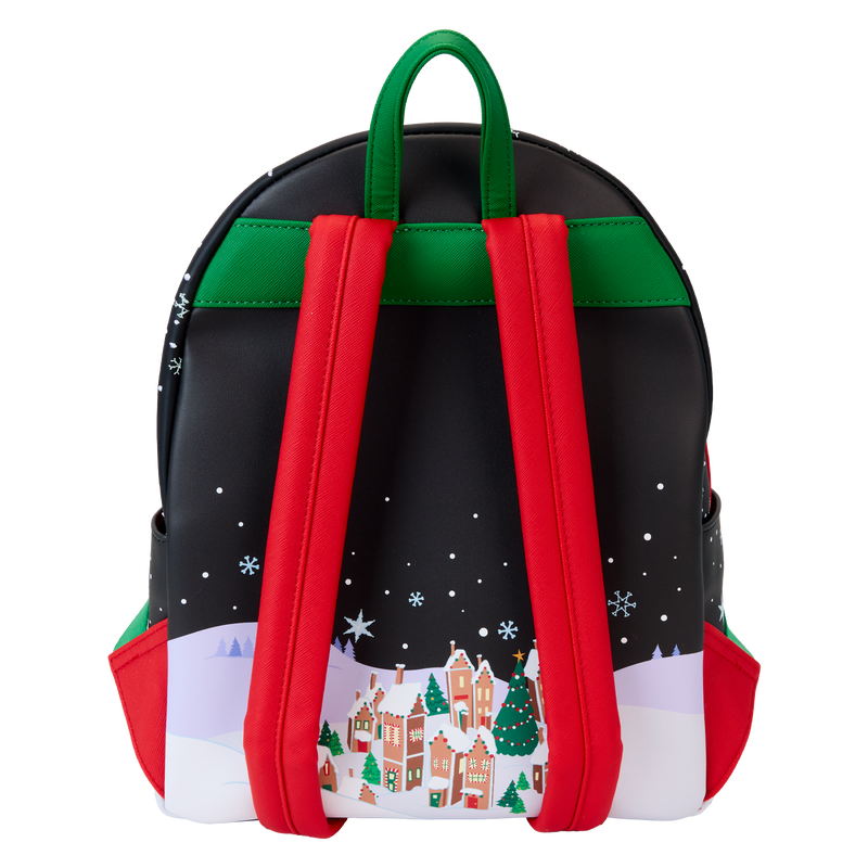 Loungefly Mini Backpack, Jack Skelington in Christmas Village