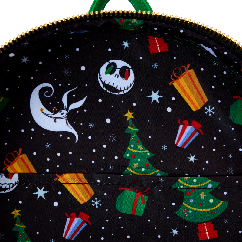 Loungefly Mini Backpack, Jack Skelington in Christmas Village