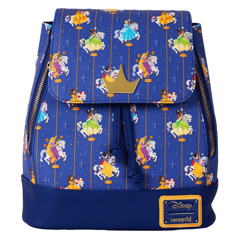 Loungefly Disney Princess Carousel Mini Backpack 