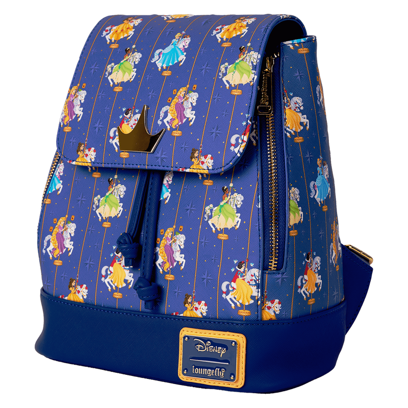 Loungefly Disney Princess Carousel Mini Backpack 