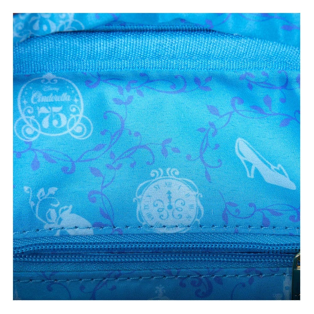 Loungefly Crossbody Bag, Cinderella 75th Anniversary Gus