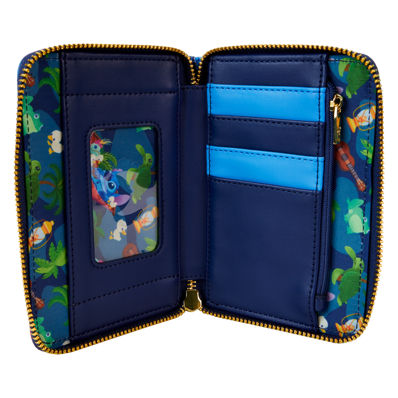 Loungefly plånbok, Stitch Camping Cuties