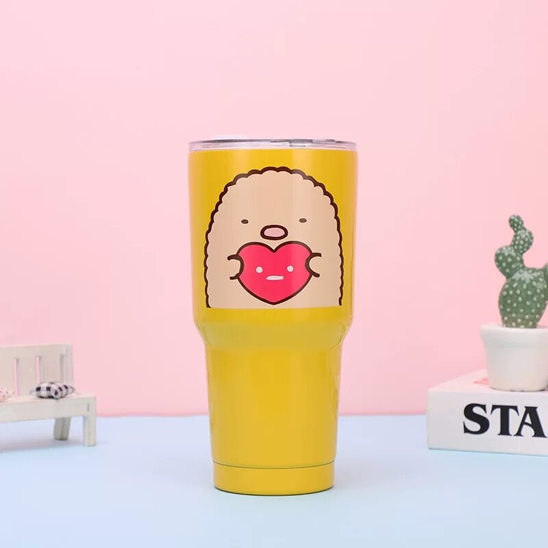 Gul ståltermos Tonkatsu, Sumikko Gurashi