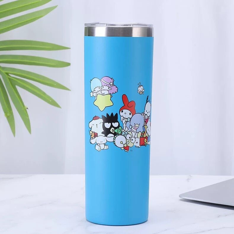 Blå stålmugg Sanrio Friends