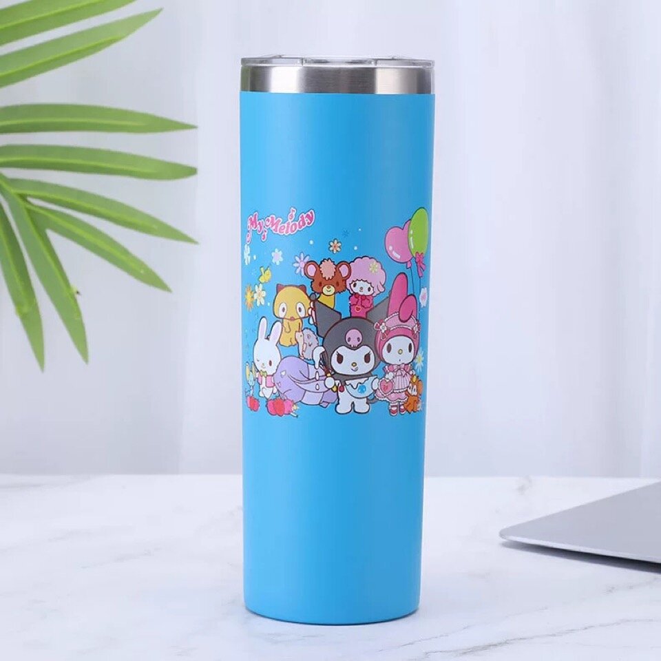 Blå stålmugg My Melody friends