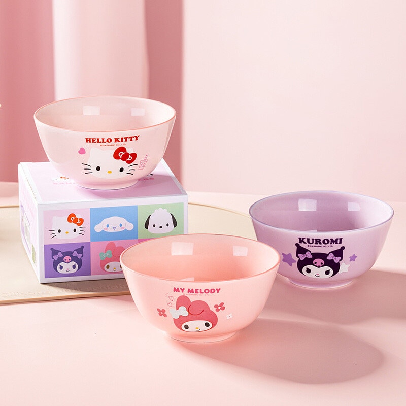 Gullig Sanrio-skål i porslin