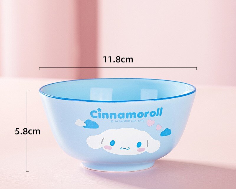 Gullig Sanrio-skål i porslin