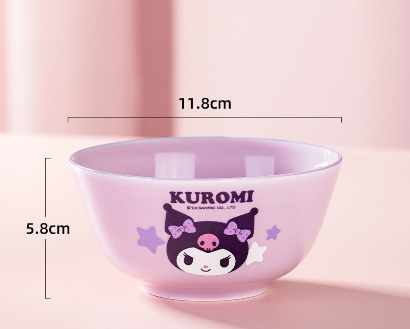 Gullig Sanrio-skål i porslin
