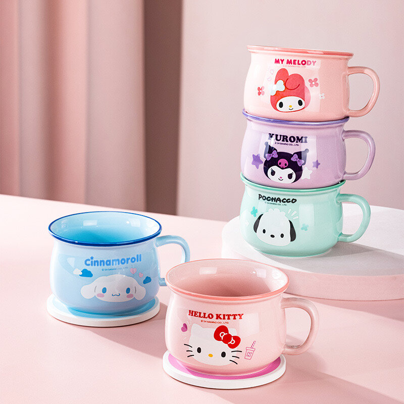 Gullig Sanrio-mugg i porslin