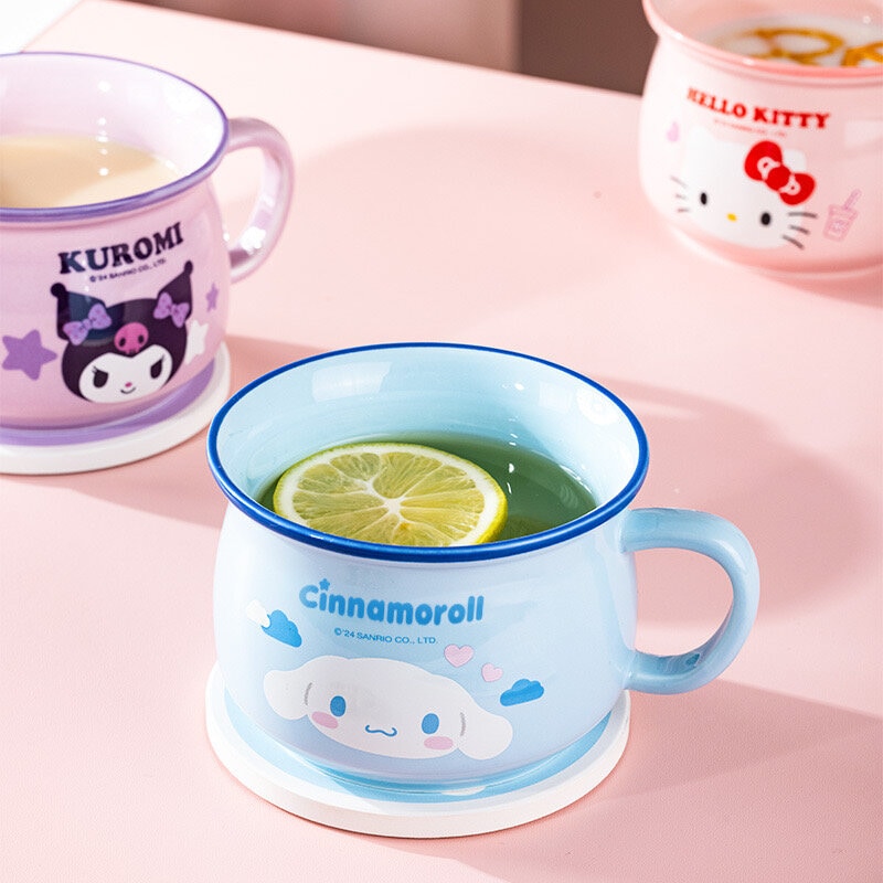 Gullig Sanrio-mugg i porslin