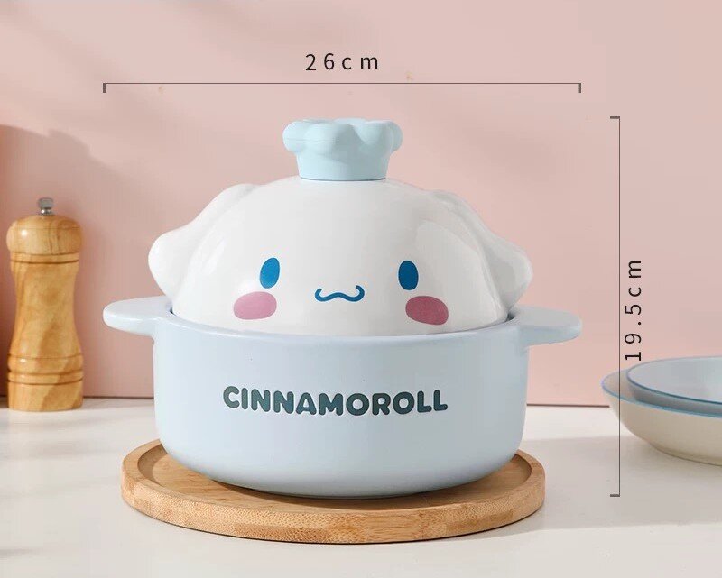 Cinnamoroll-gryta med lock