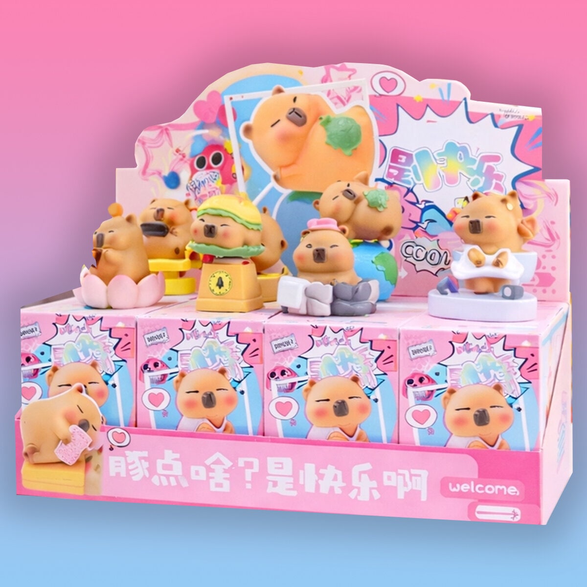 Chibi Capybara Cuties Blind Box