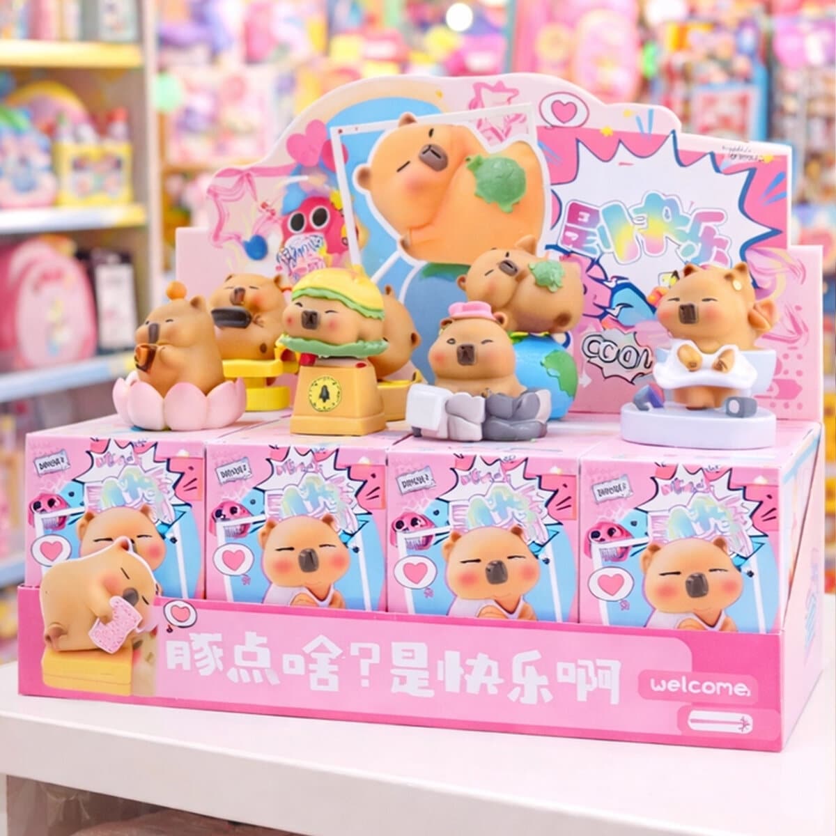 Chibi Capybara Cuties Blind Box