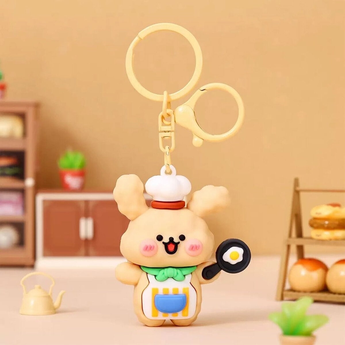 Bag Charm - Patissou the Bear Beige