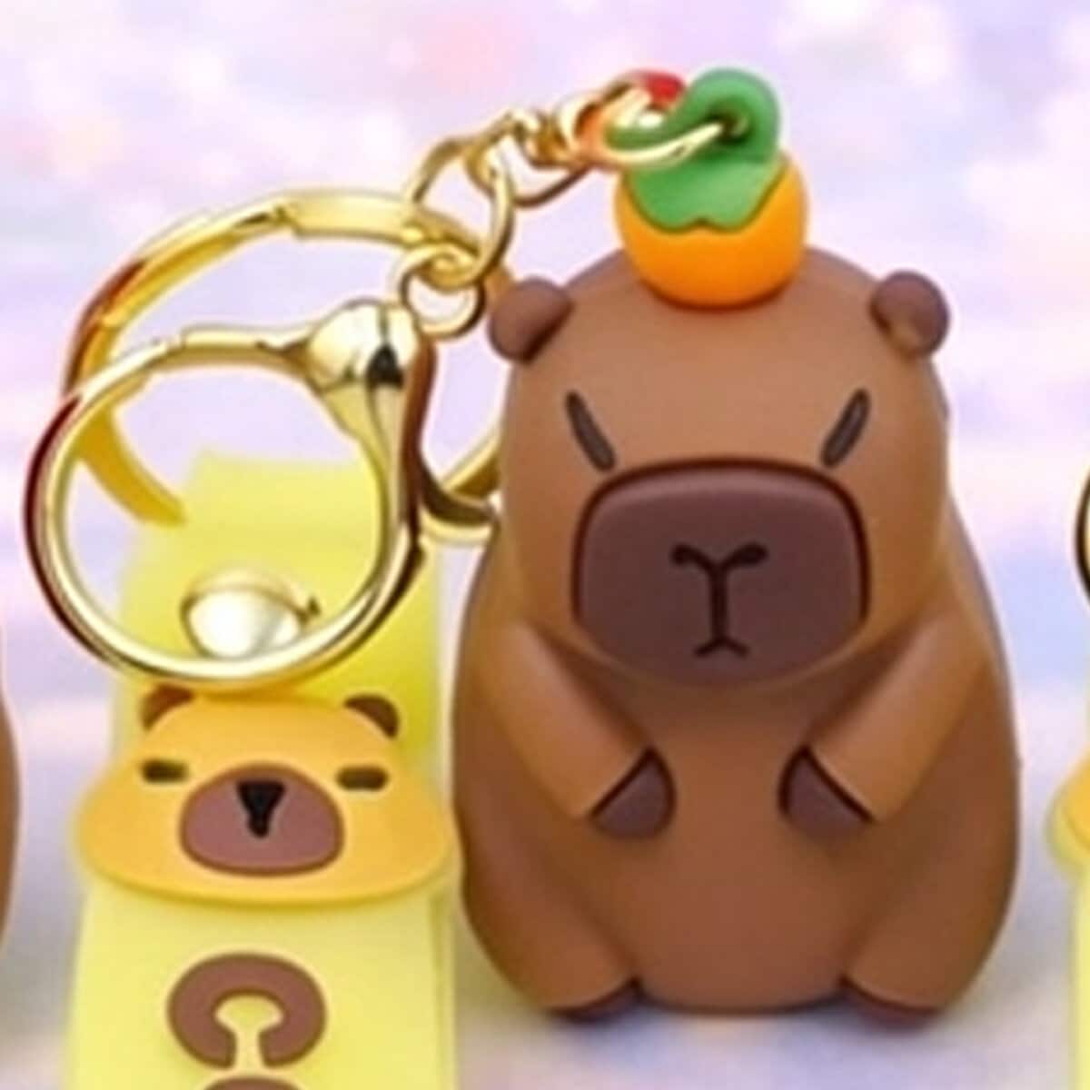 Bag Charm - Capybara Apelsin
