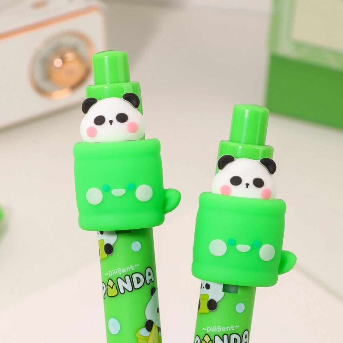 Penna med Figur - Panda Surprise
