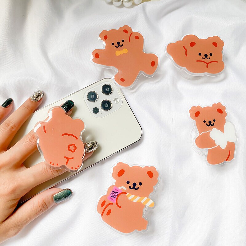 Popsocket - Fluffig björn