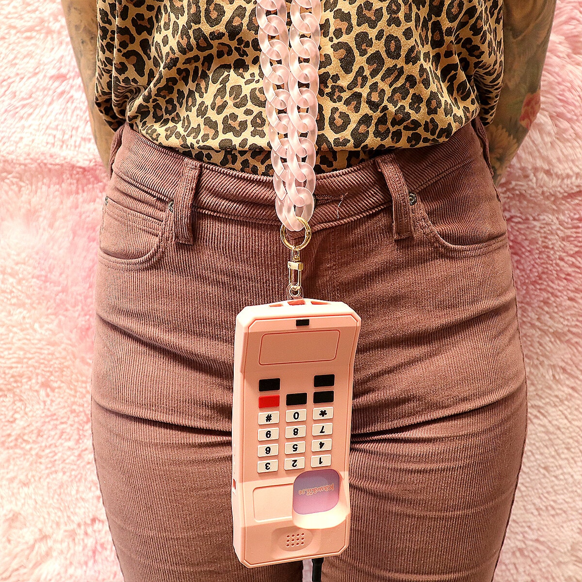 Mobilkedja - Pastel Pink 120cm