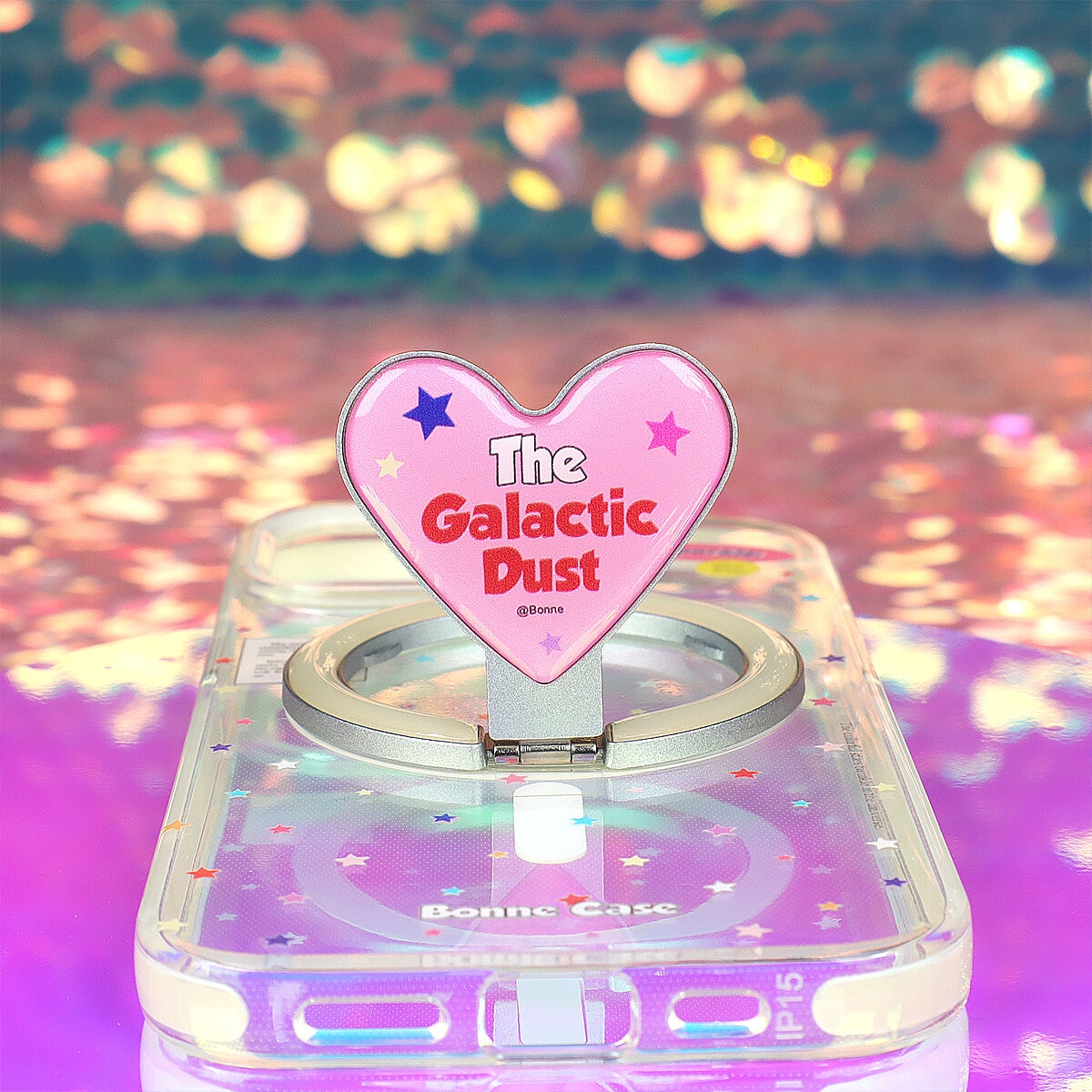 Mobilskal med Magsafe Phone Grip - The Galactic Dust