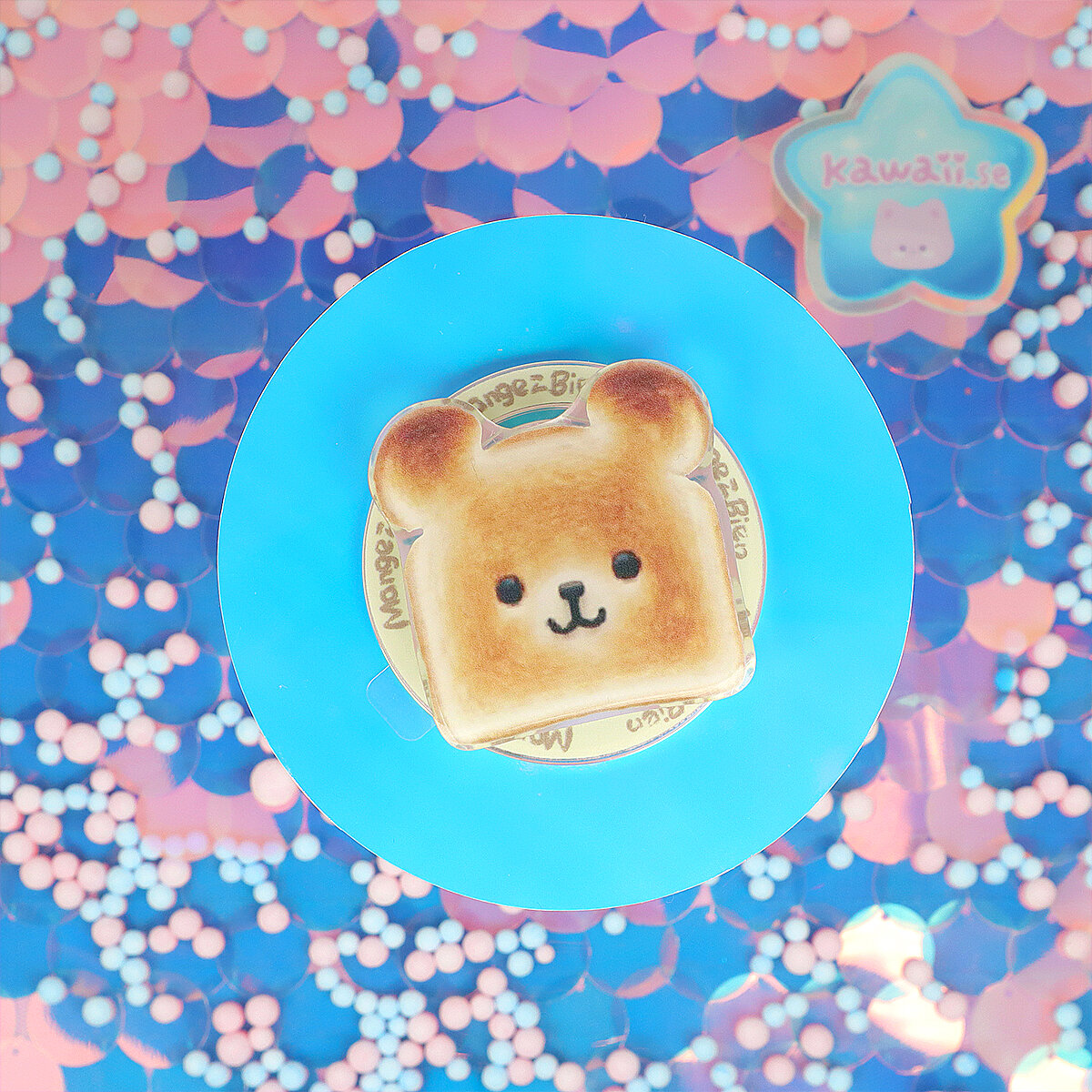 Magsafe Phone Grip - Bread Bear