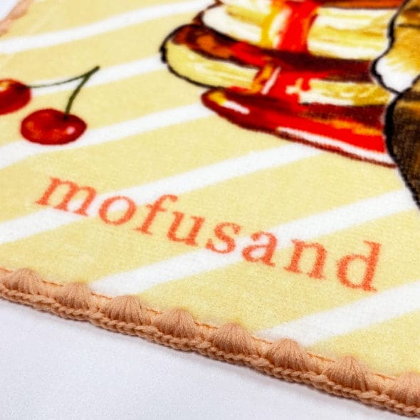 Mofusand mini handduk - Cherry pancakes