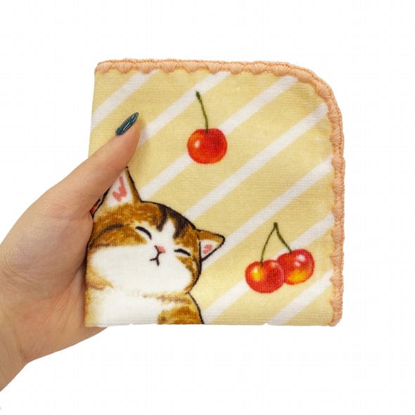 Mofusand mini handduk - Cherry pancakes