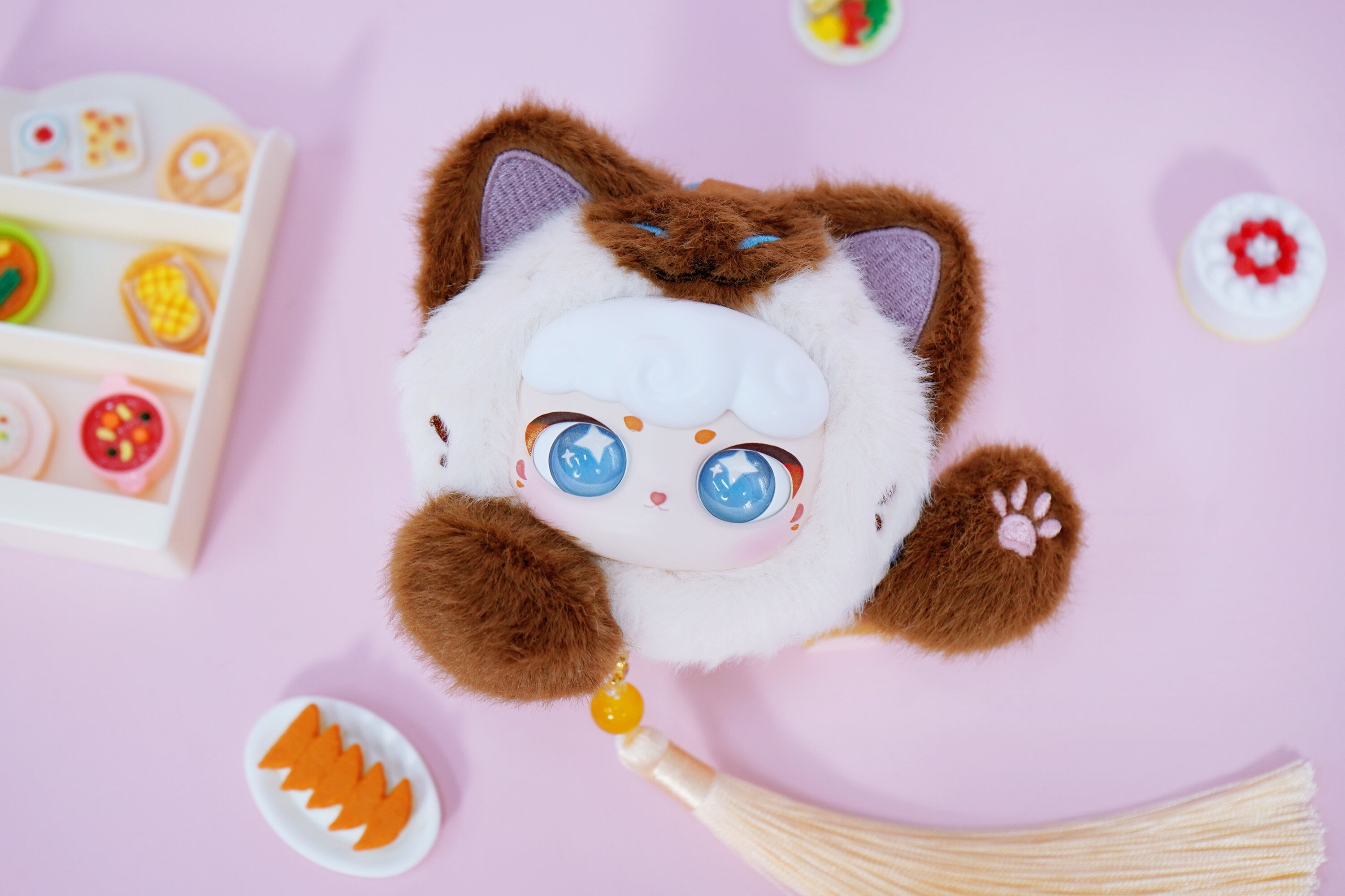 Lucky Meow Cute Face Pendant Blind Box