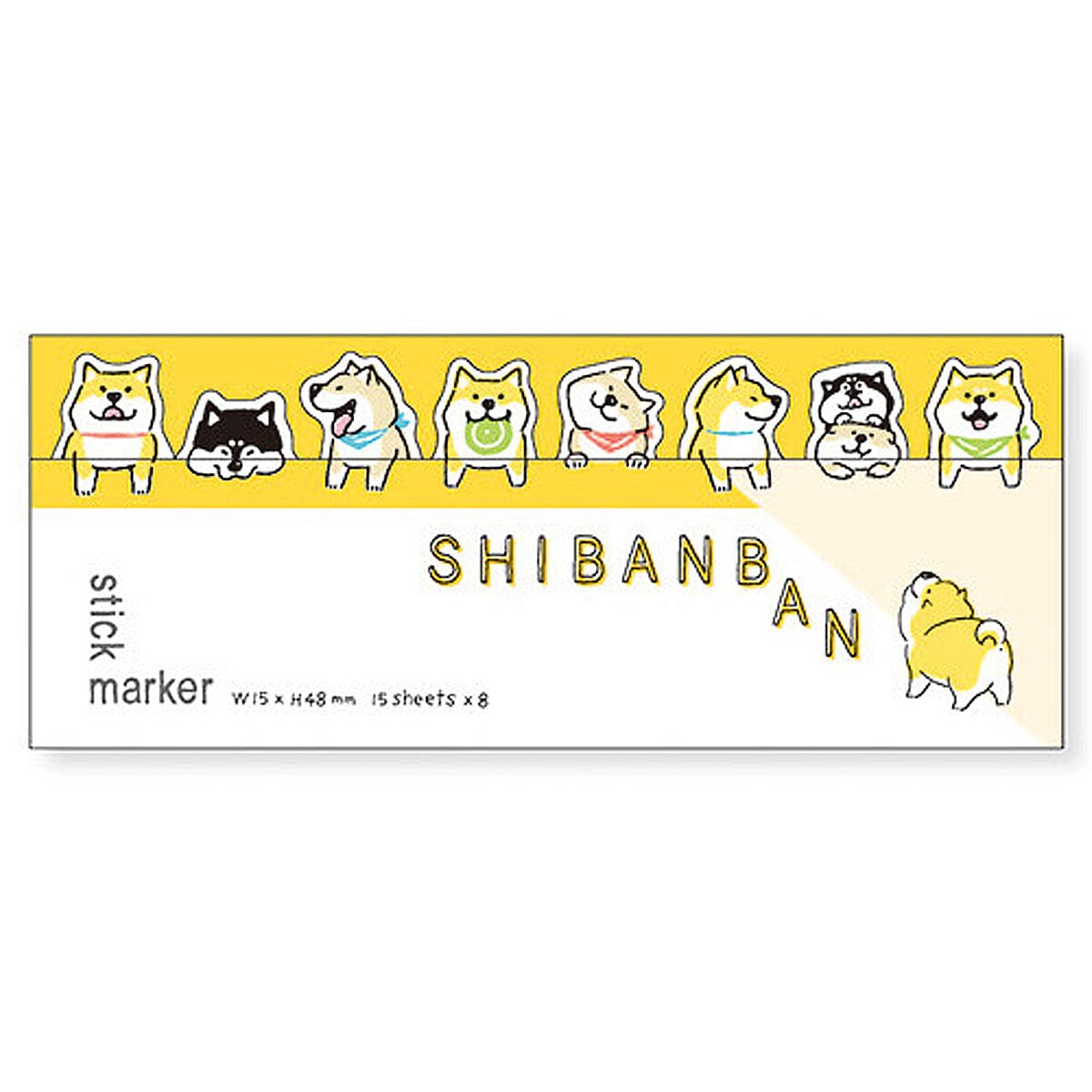 Sticky Notes - Shibanban Jiyu-Po Markers