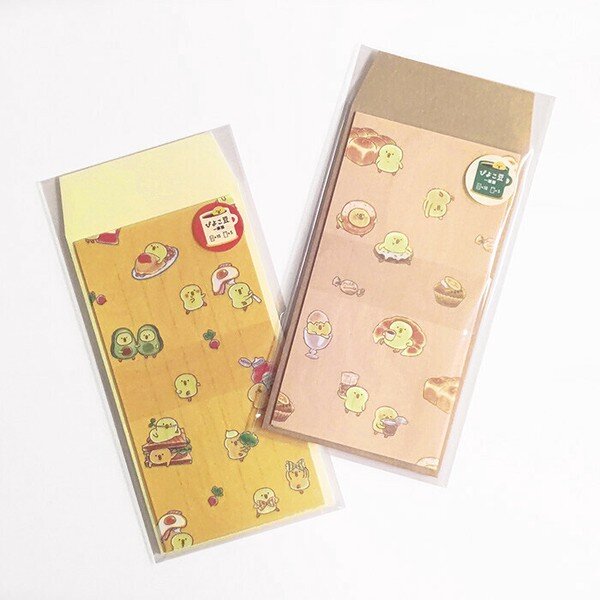 Brevpapper-set - Fresh Piyoko-Mame