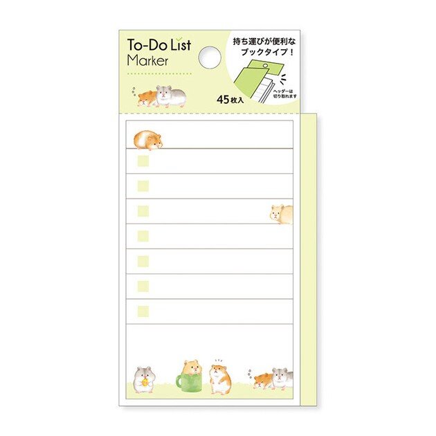 Post-it To-Do-List - Hamsters
