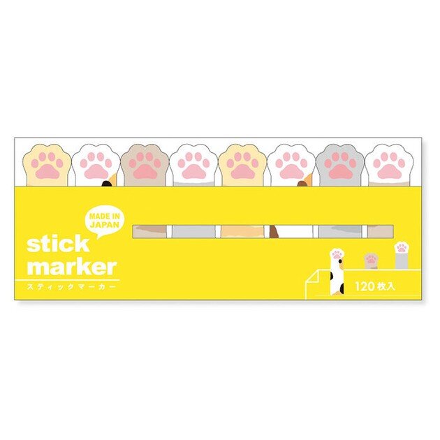 Stick marker post-its - Cat´s Paw 