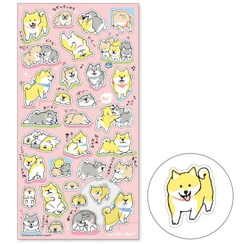 Stickers - Wakuwaku Shiba Inu