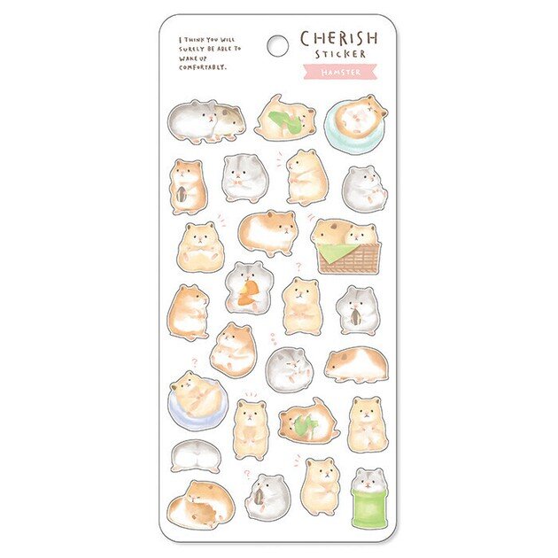 Stickersark - Cherish Hamster