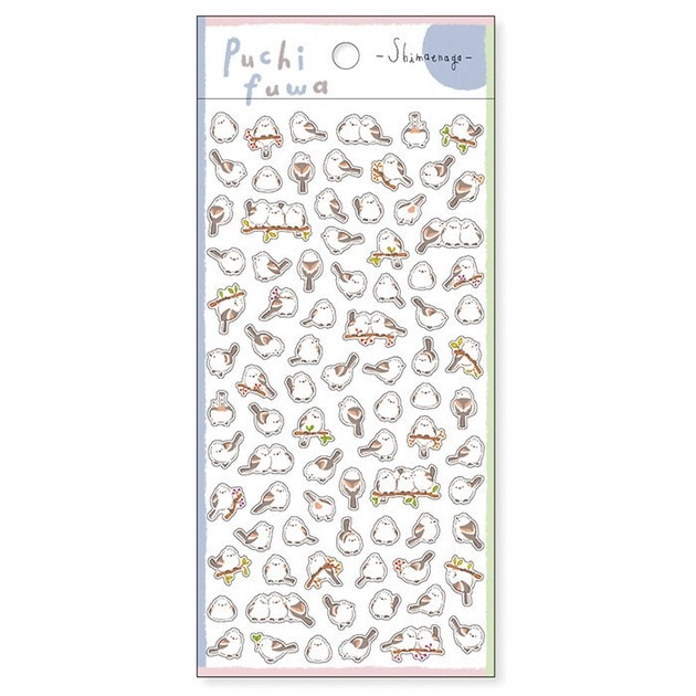 Stickersark - Puffy Shima Enaga Birds