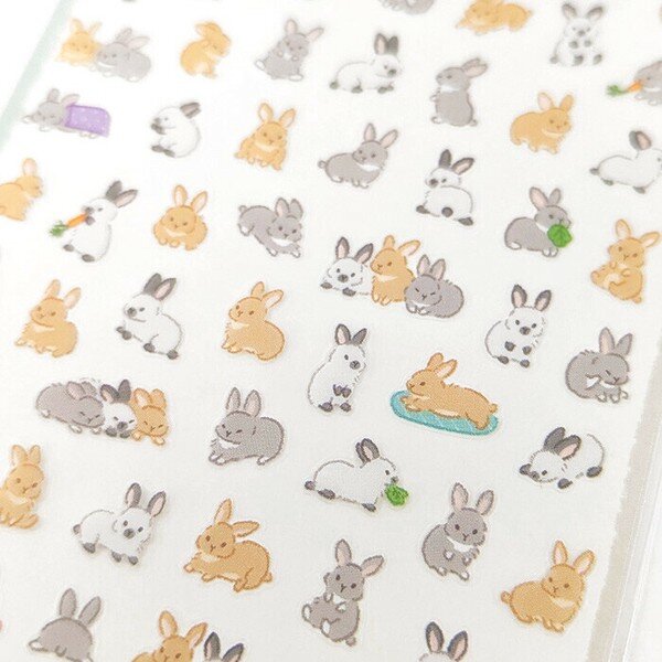 Stickersark - Puffy Usagi Rabbits