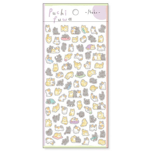 Stickersark - Puffy Neko Cats