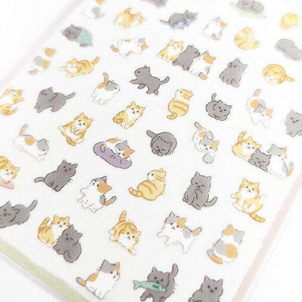 Stickersark - Puffy Neko Cats