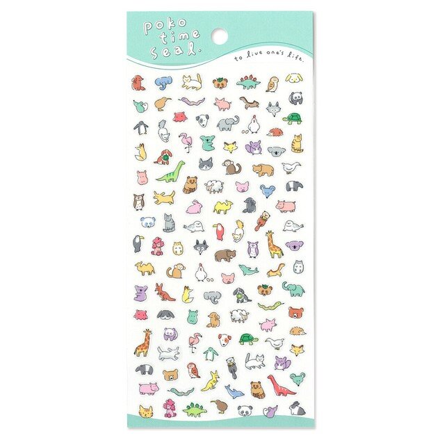 Stickersark - Poko Time Animals
