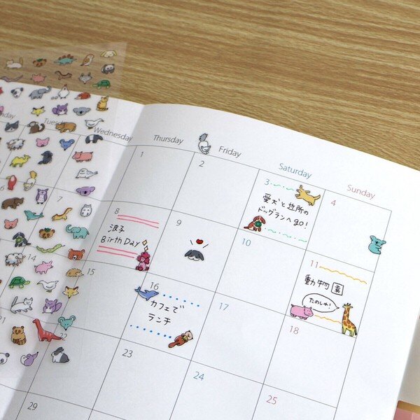 Stickersark - Poko Time Animals