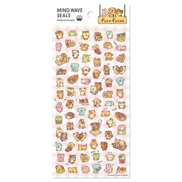 Stickersark - Pastry Bears