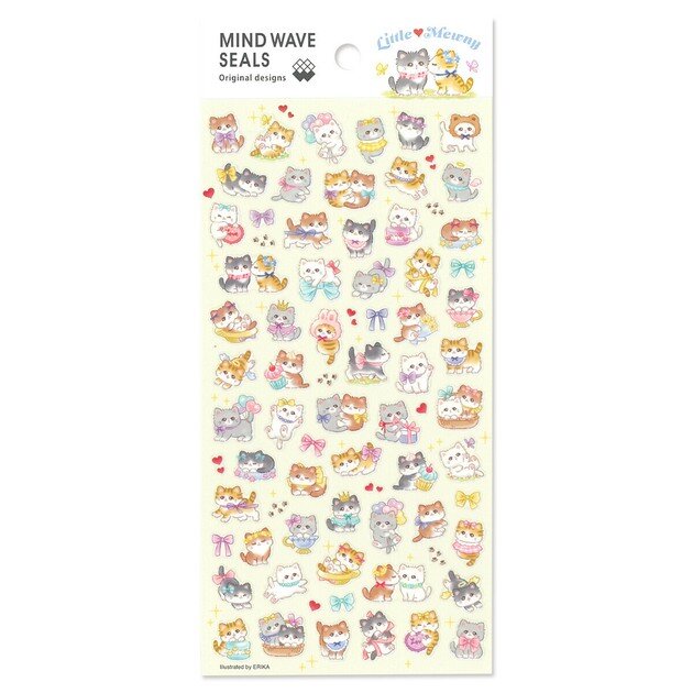 Stickersark - Little Mueny Kittens