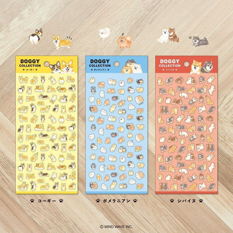 Doggy Collection Stickers - Corgi