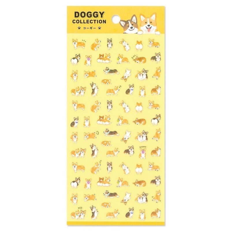 Doggy Collection Stickers - Corgi