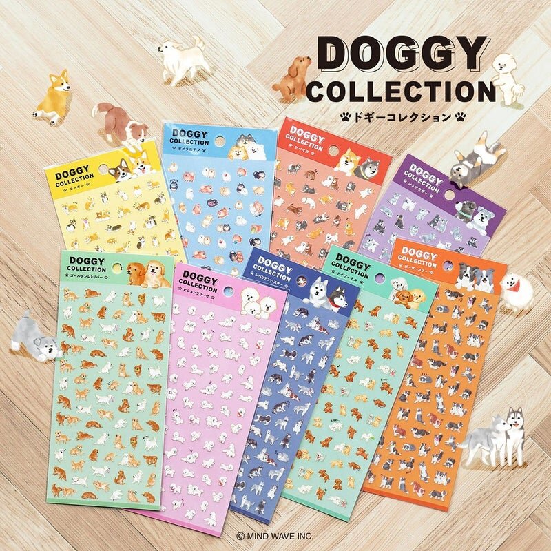 Doggy Collection Stickers - Pomeranian