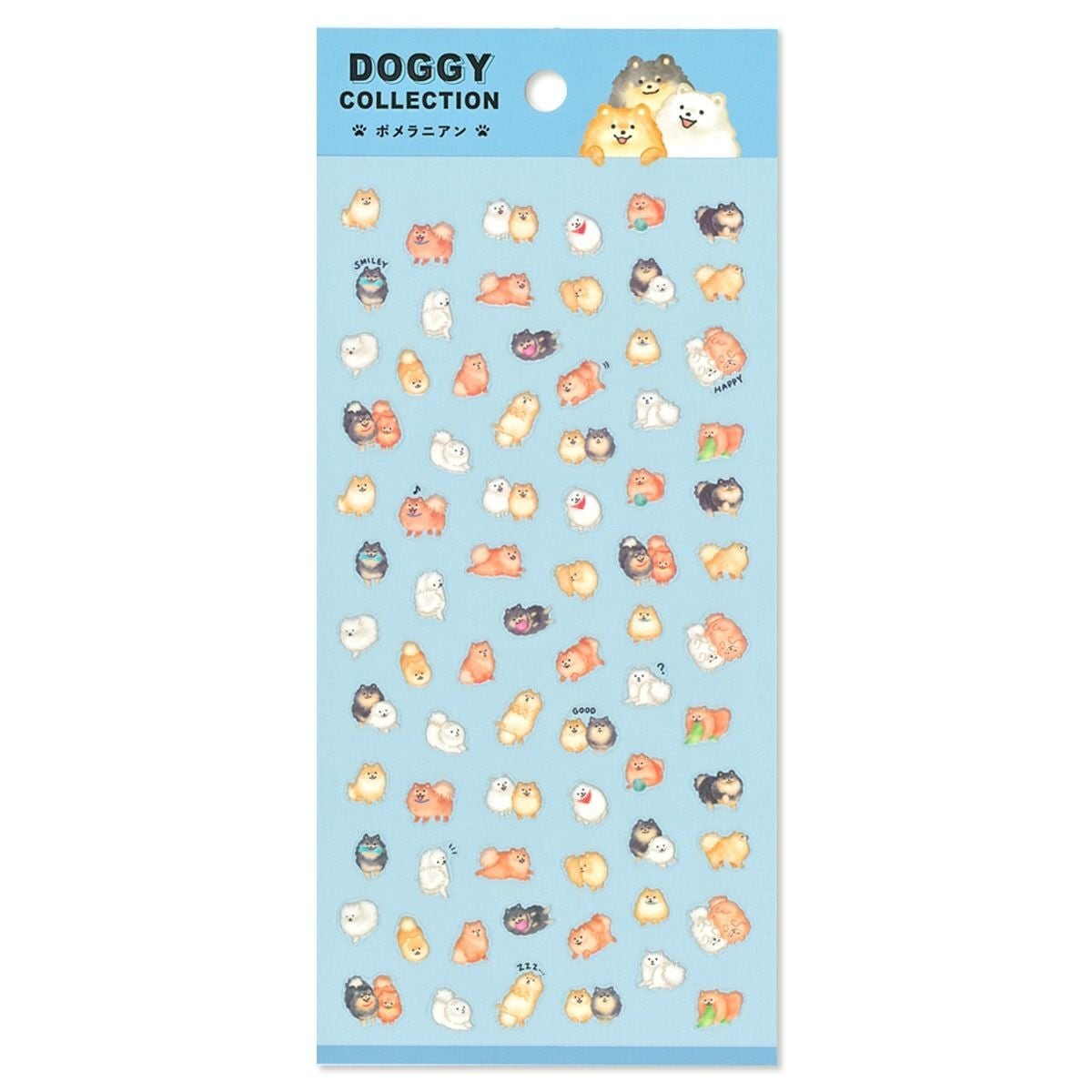 Doggy Collection Stickers - Pomeranian